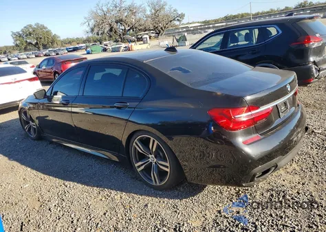 2016 BMW 750 I z USA, uszkodzony, nr VIN WBA7F0C55GGL99569